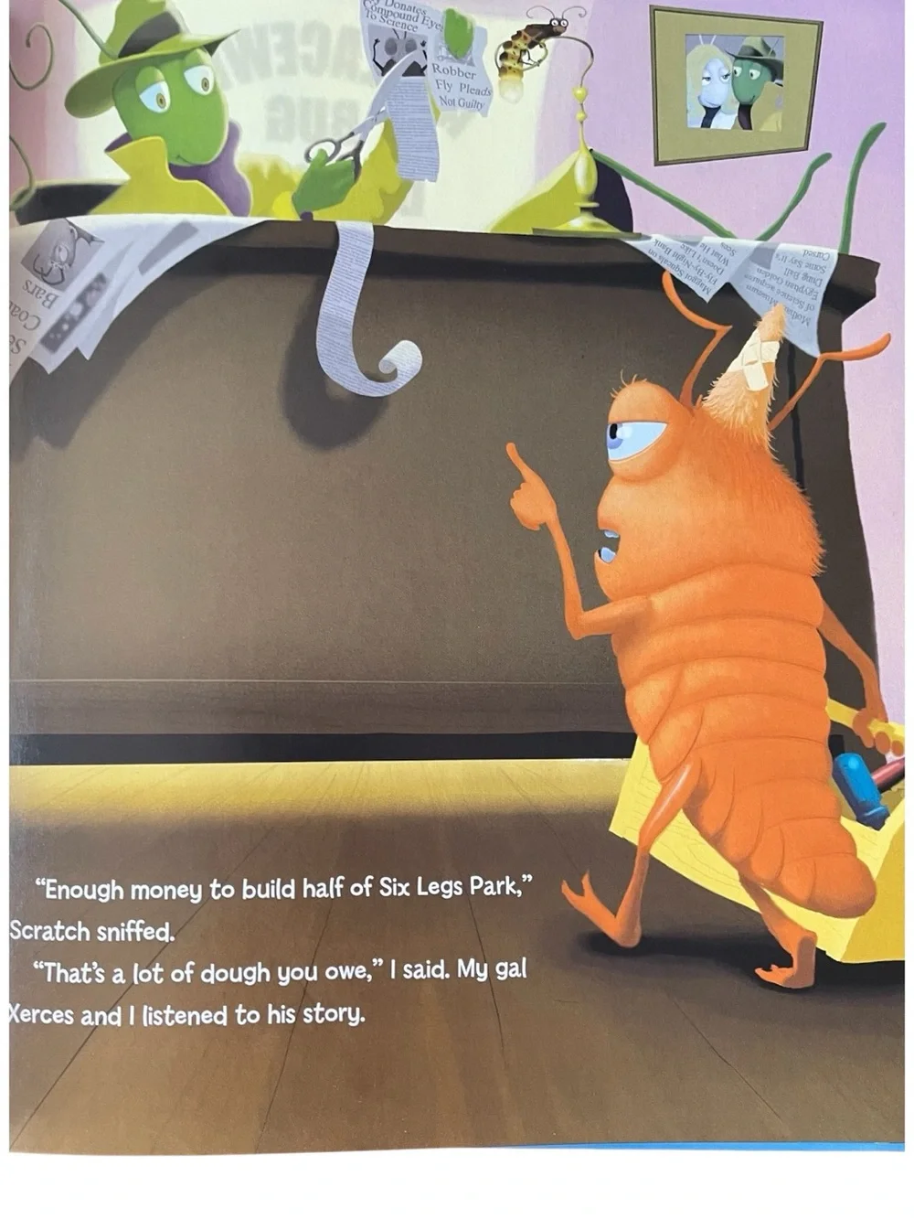 “ Ace Lacewing Bug Detective” by David Biedrzycki 2009 Color Illustrations HC